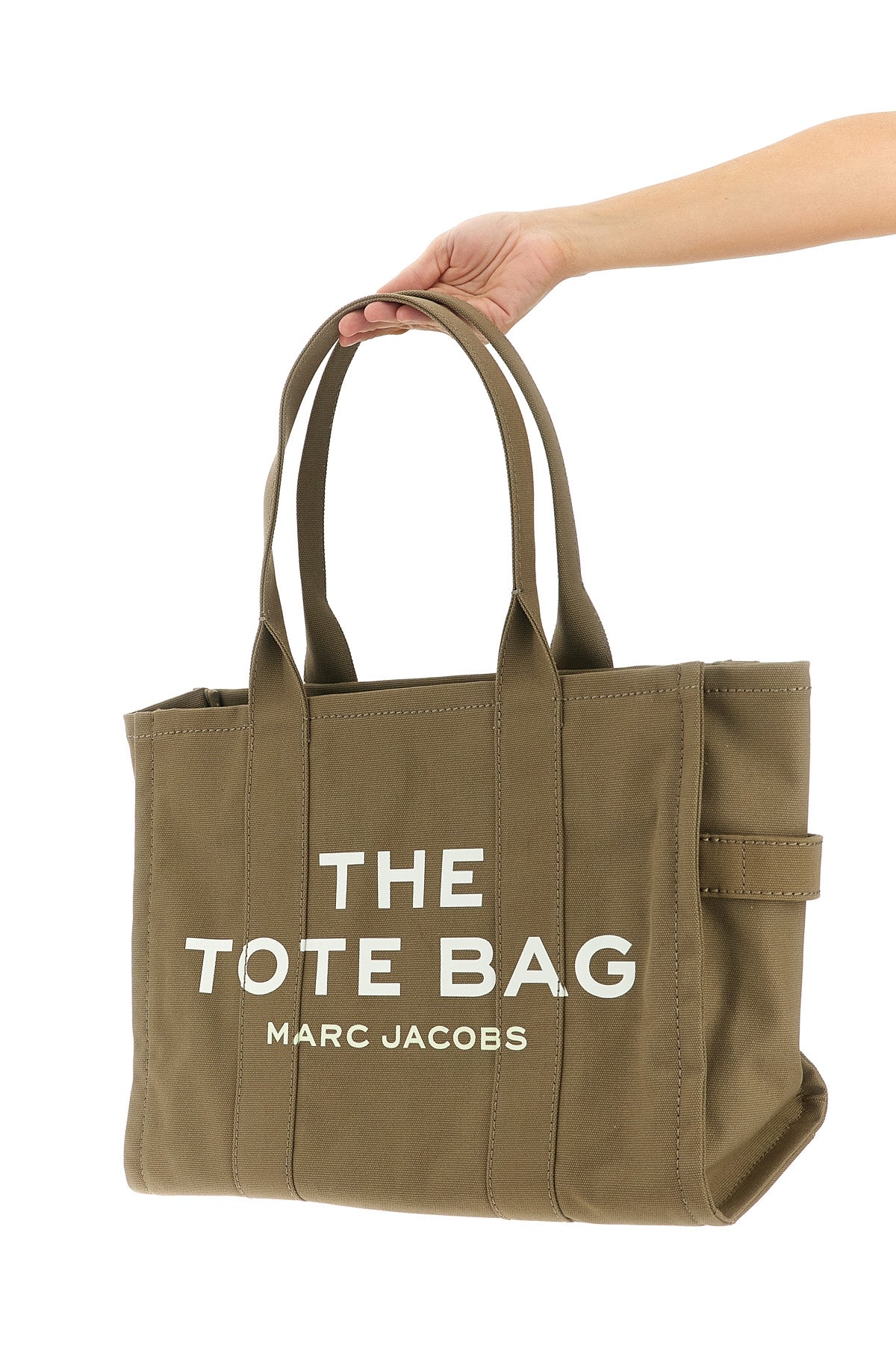 MARC JACOBS OS the large tote cotton canvas shopping bag