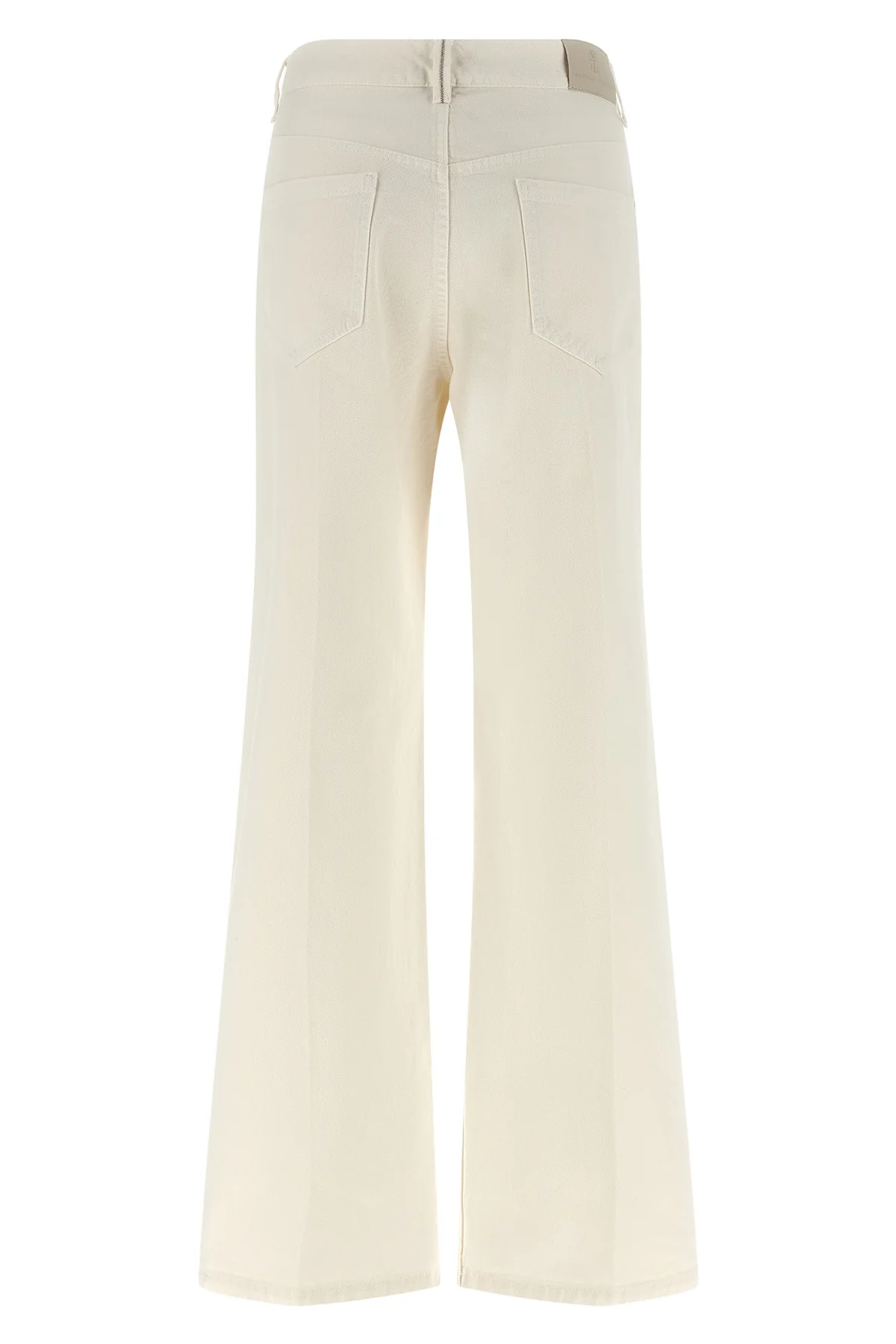the contemporary loose jeans in garment-dyed cotton denim