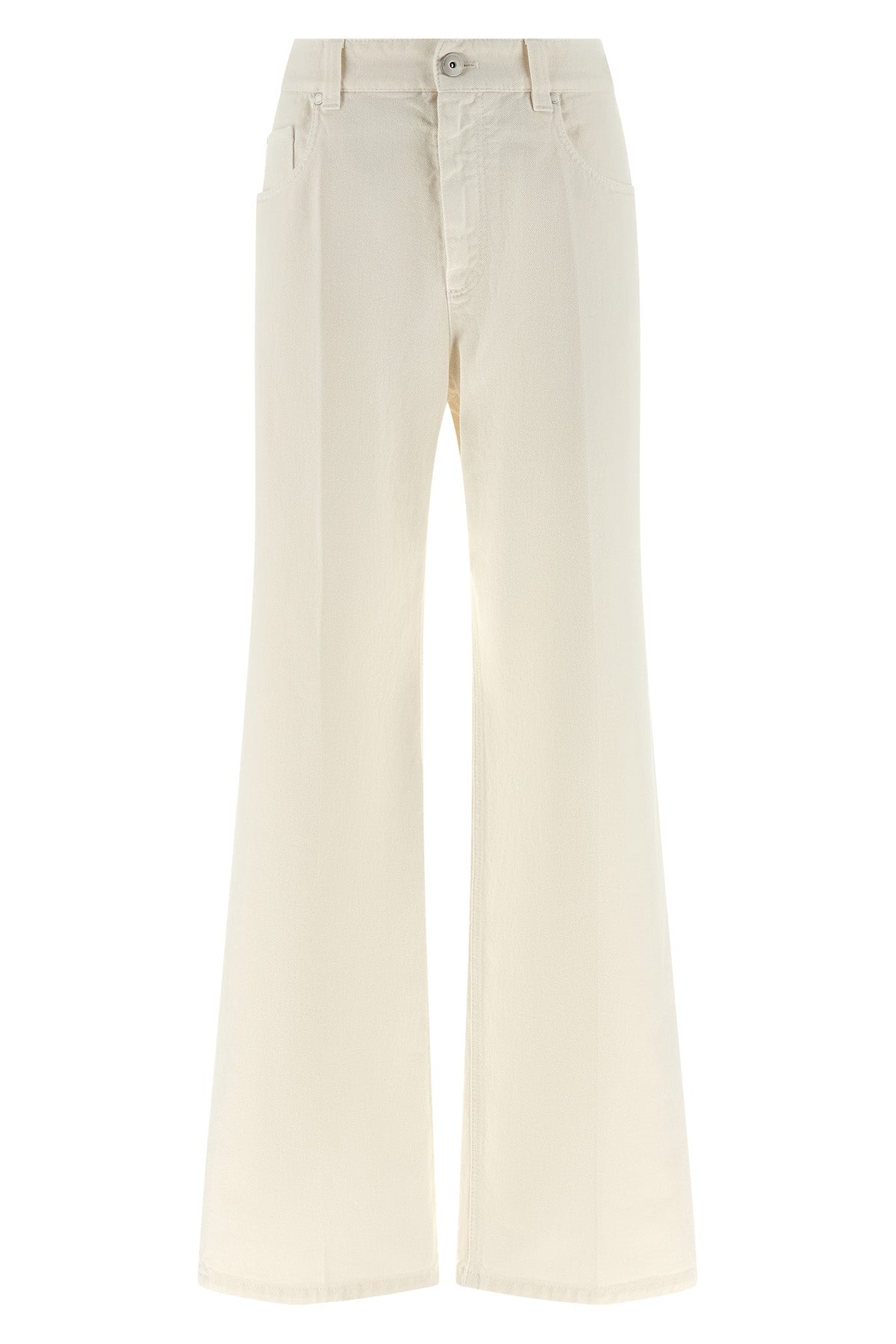 BRUNELLO CUCINELLI 42 the contemporary loose jeans in garment-dyed cotton denim