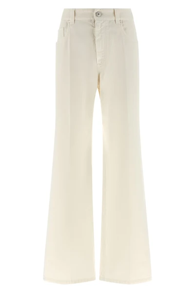 the contemporary loose jeans in garment-dyed cotton denim