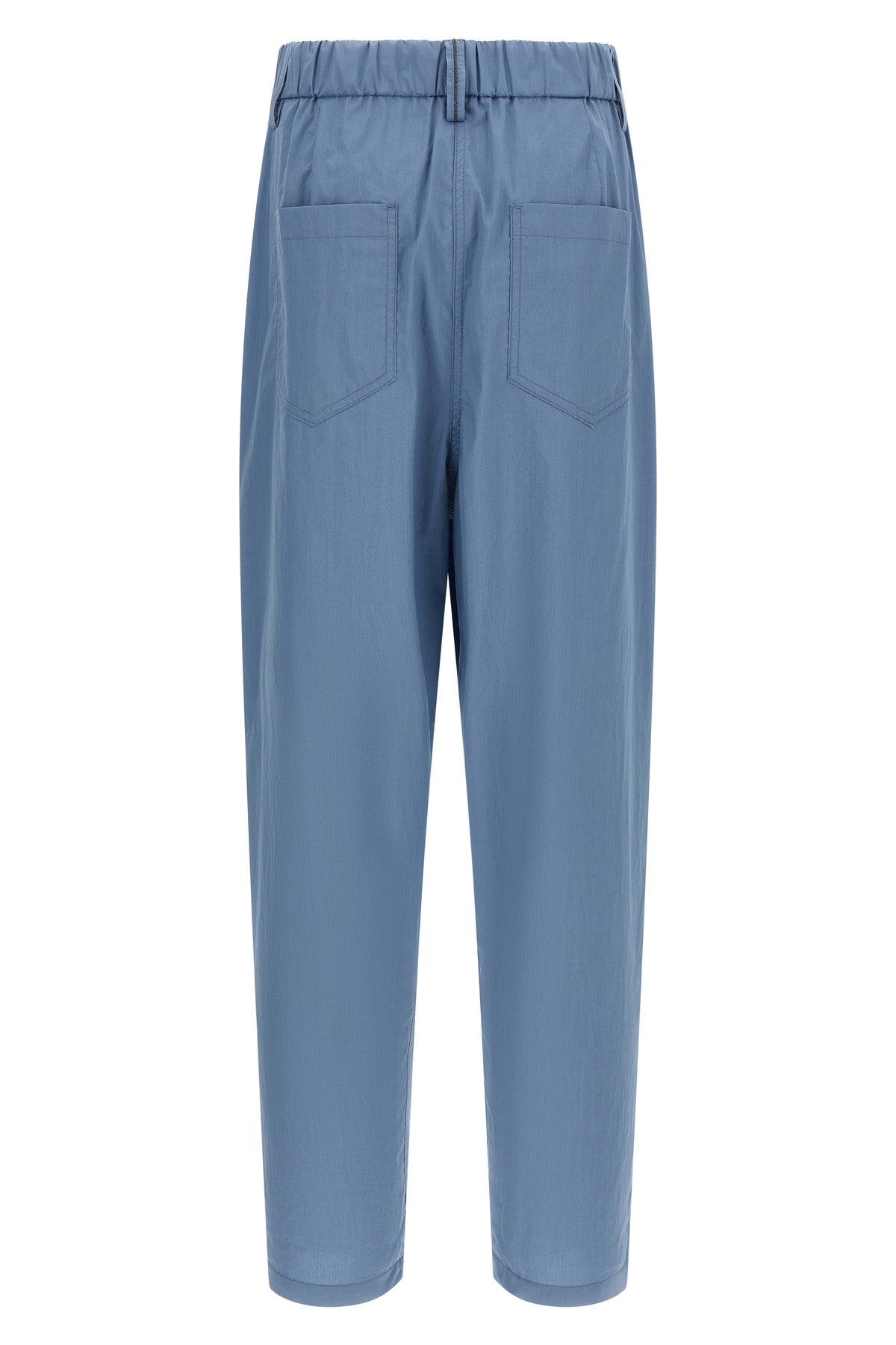 BRUNELLO CUCINELLI 40 cotton poplin pants