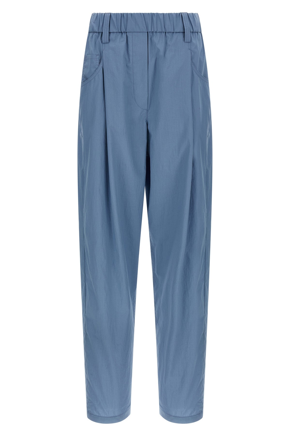 BRUNELLO CUCINELLI 40 cotton poplin pants