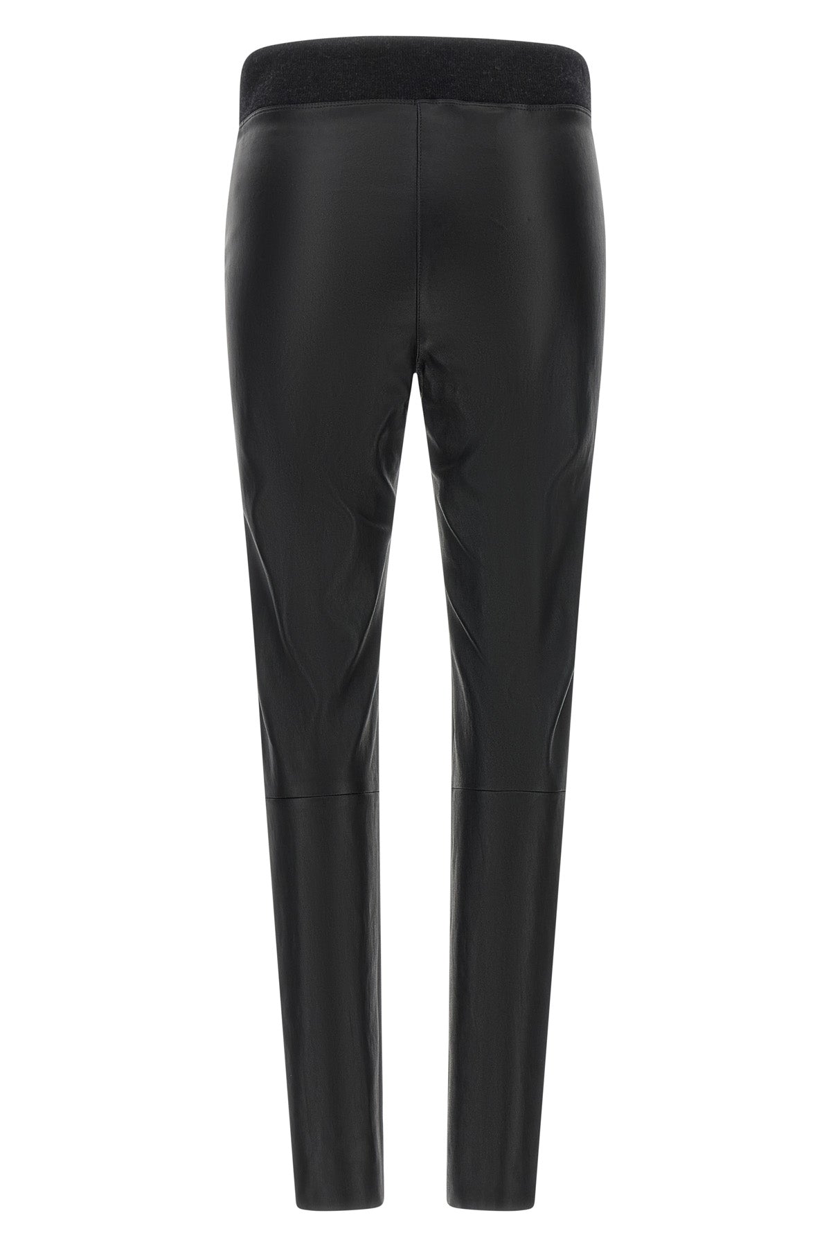 BRUNELLO CUCINELLI 38 stretch nappa leather leggings