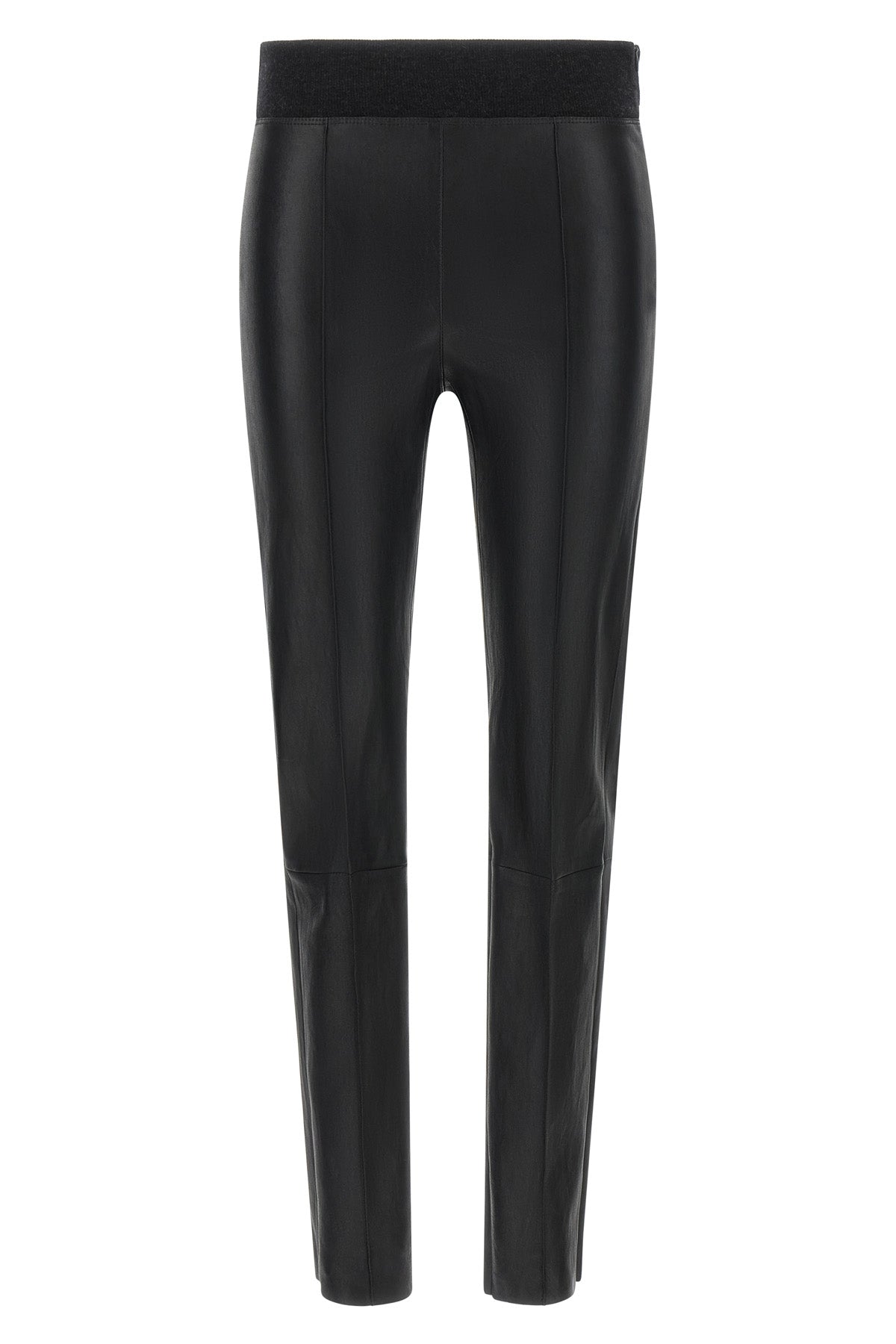 BRUNELLO CUCINELLI 38 stretch nappa leather leggings