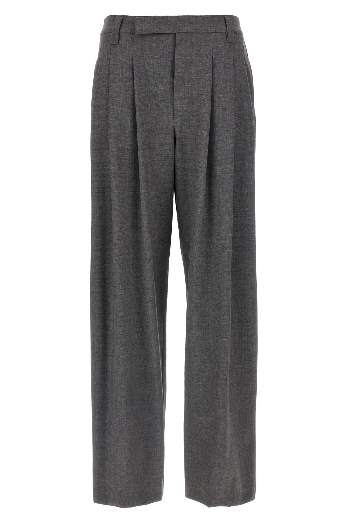 tropical luxury wool sartorial baggy pants