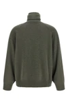 the brunello cucinelli high neck sweater in pure cashmere embodies the excellenc