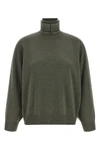 the brunello cucinelli high neck sweater in pure cashmere embodies the excellenc