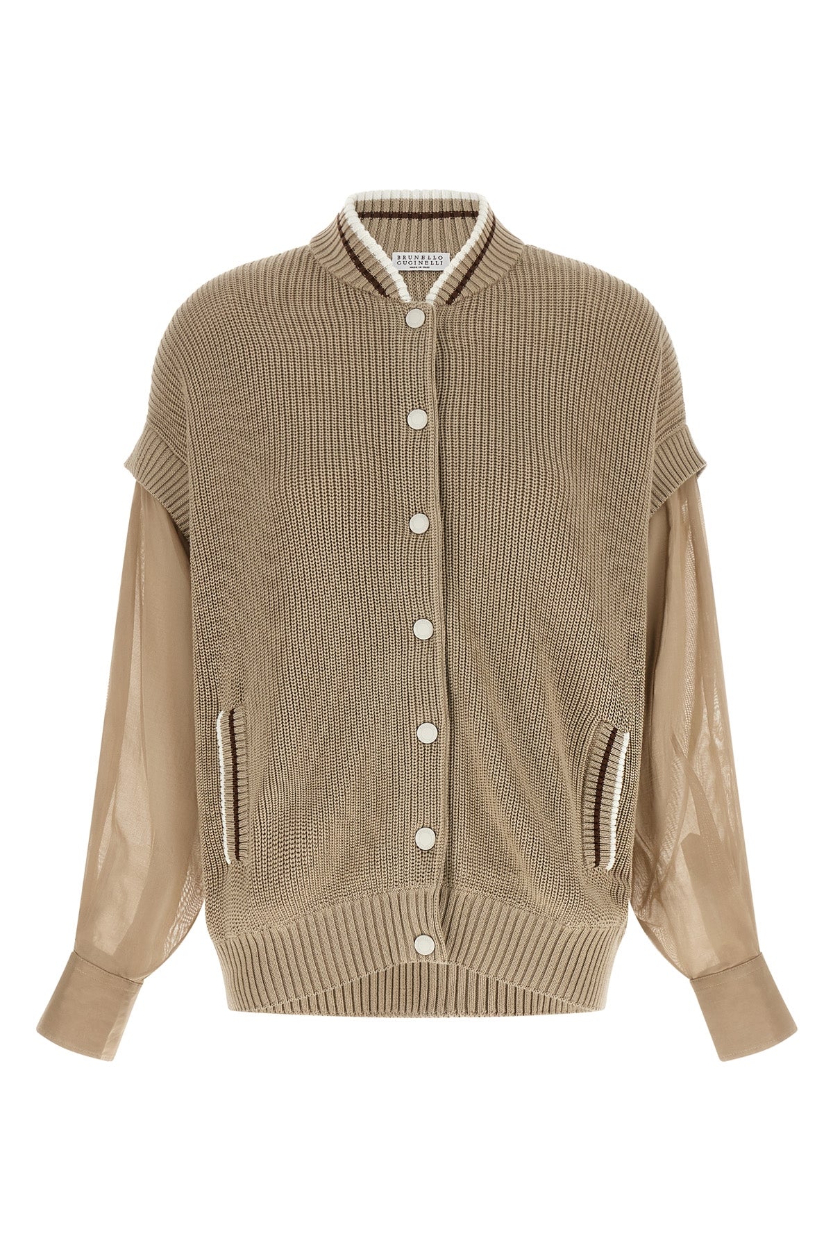 the brunello cucinelli cardigan redefines the concept of contemporary layering t