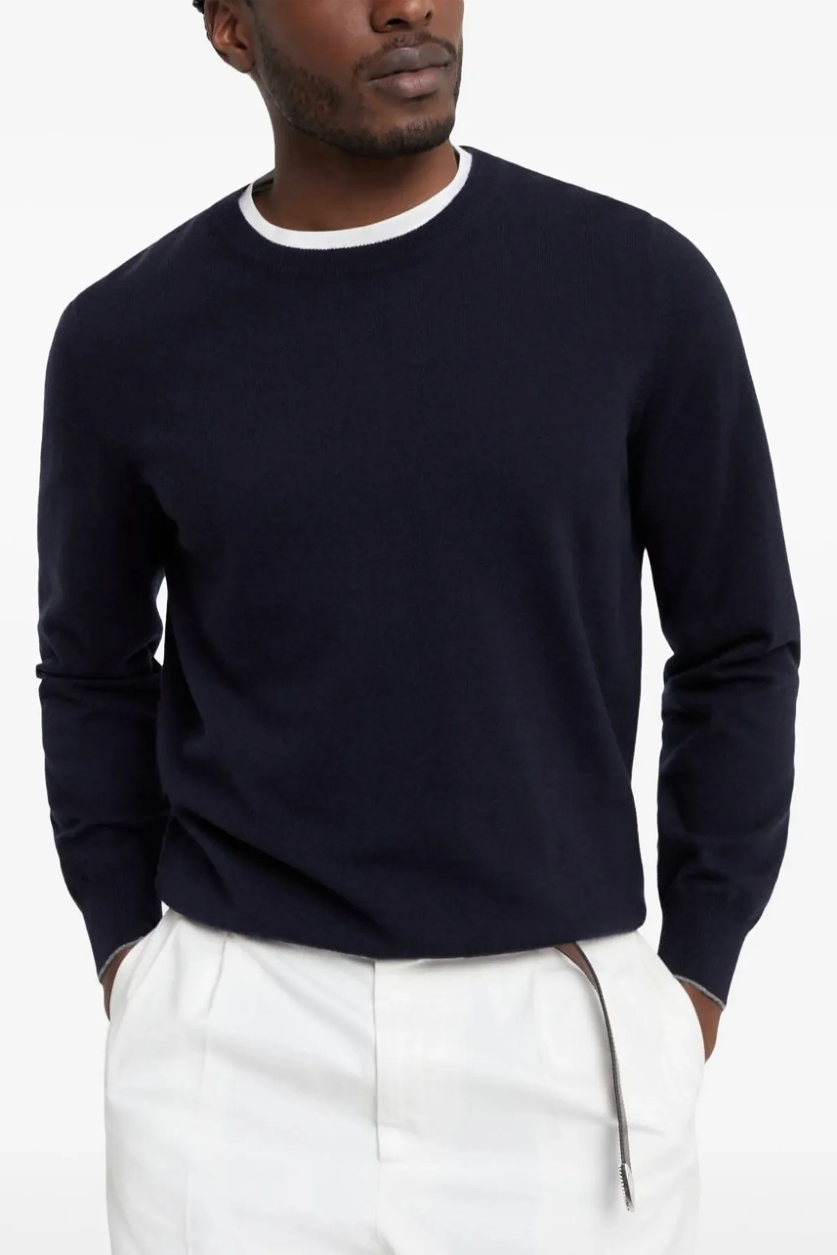 BRUNELLO CUCINELLI 46 cashmere sweater