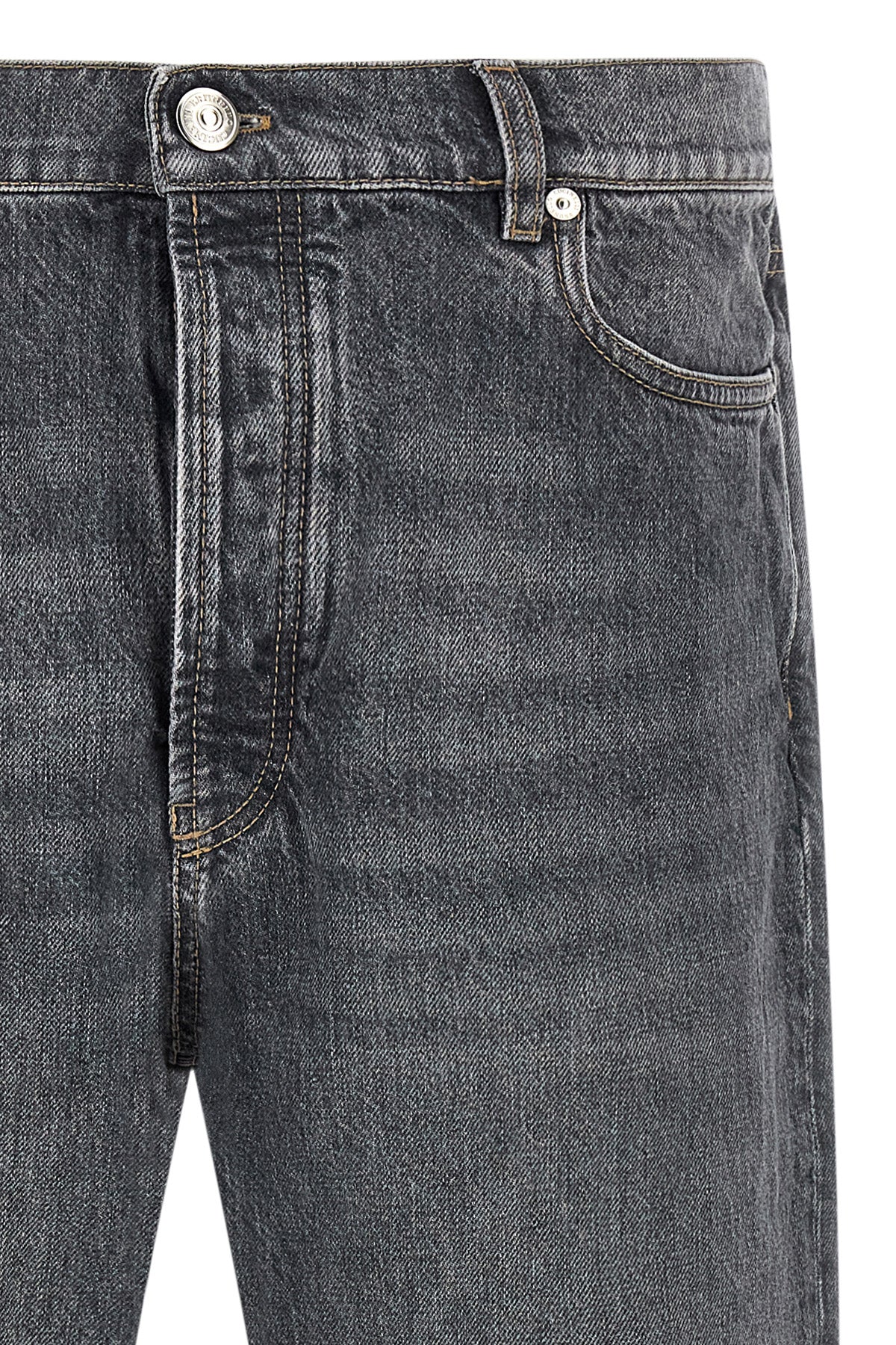 brunello cucinellis greyscale fine denim jeans