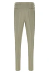 brunello cucinelli garment-dyed linen gabardine trousers