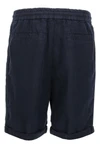 garment-dyed linen bermuda shorts