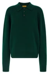allday medium-weight cashmere polo shirt