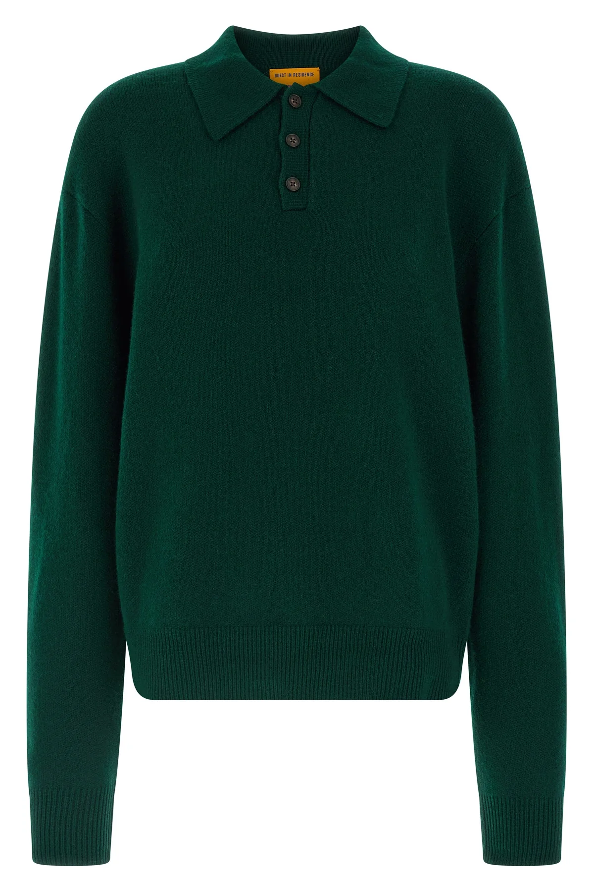 allday medium-weight cashmere polo shirt