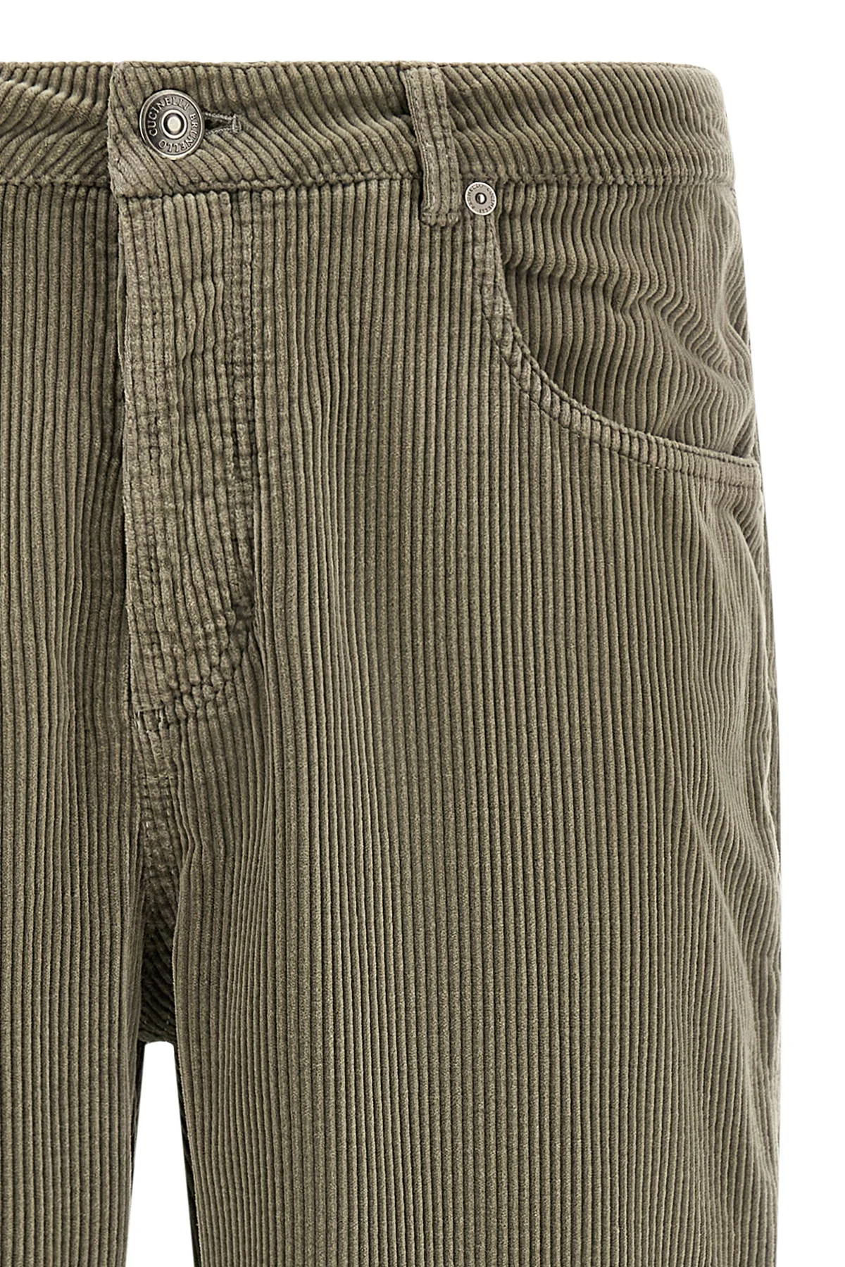brunello cucinelli corduroy trousers