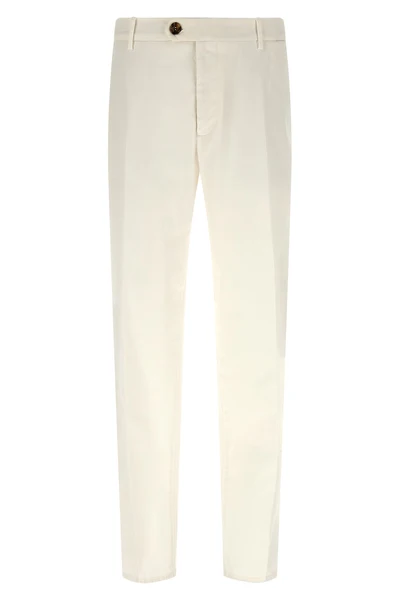 american pima comfort garment-dyed gabardine cotton trousers