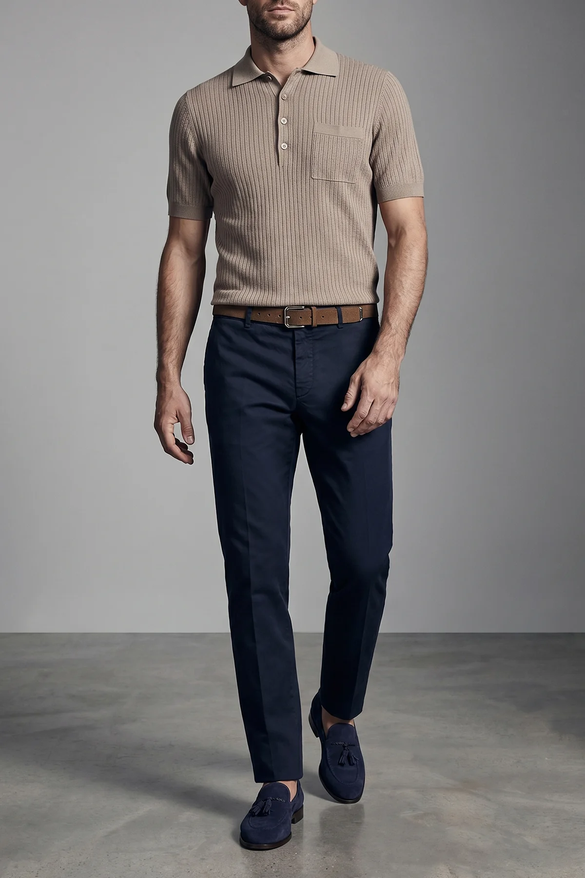 BRUNELLO CUCINELLI 54 blue cotton