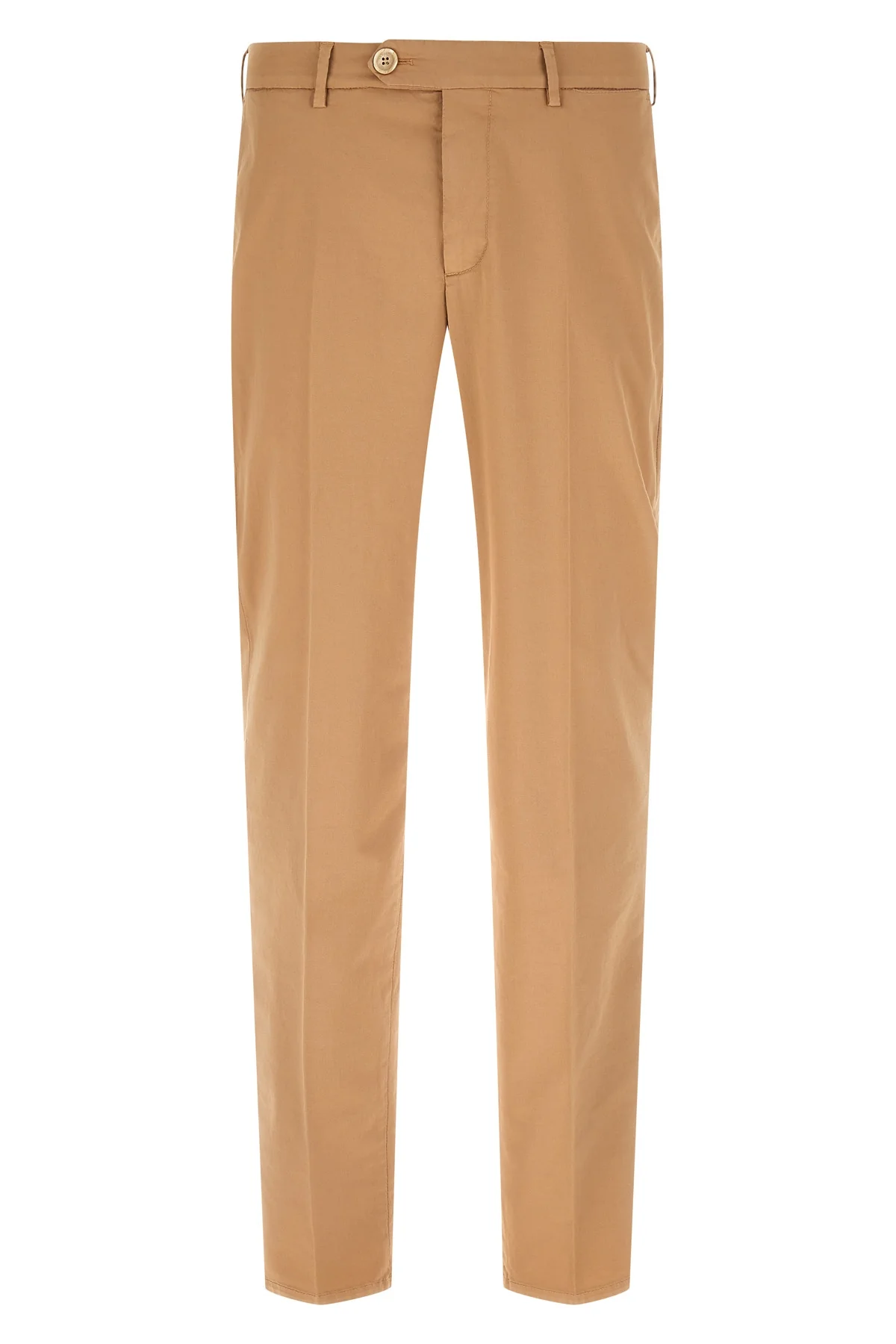 american pima comfort garment-dyed gabardine cotton trousers