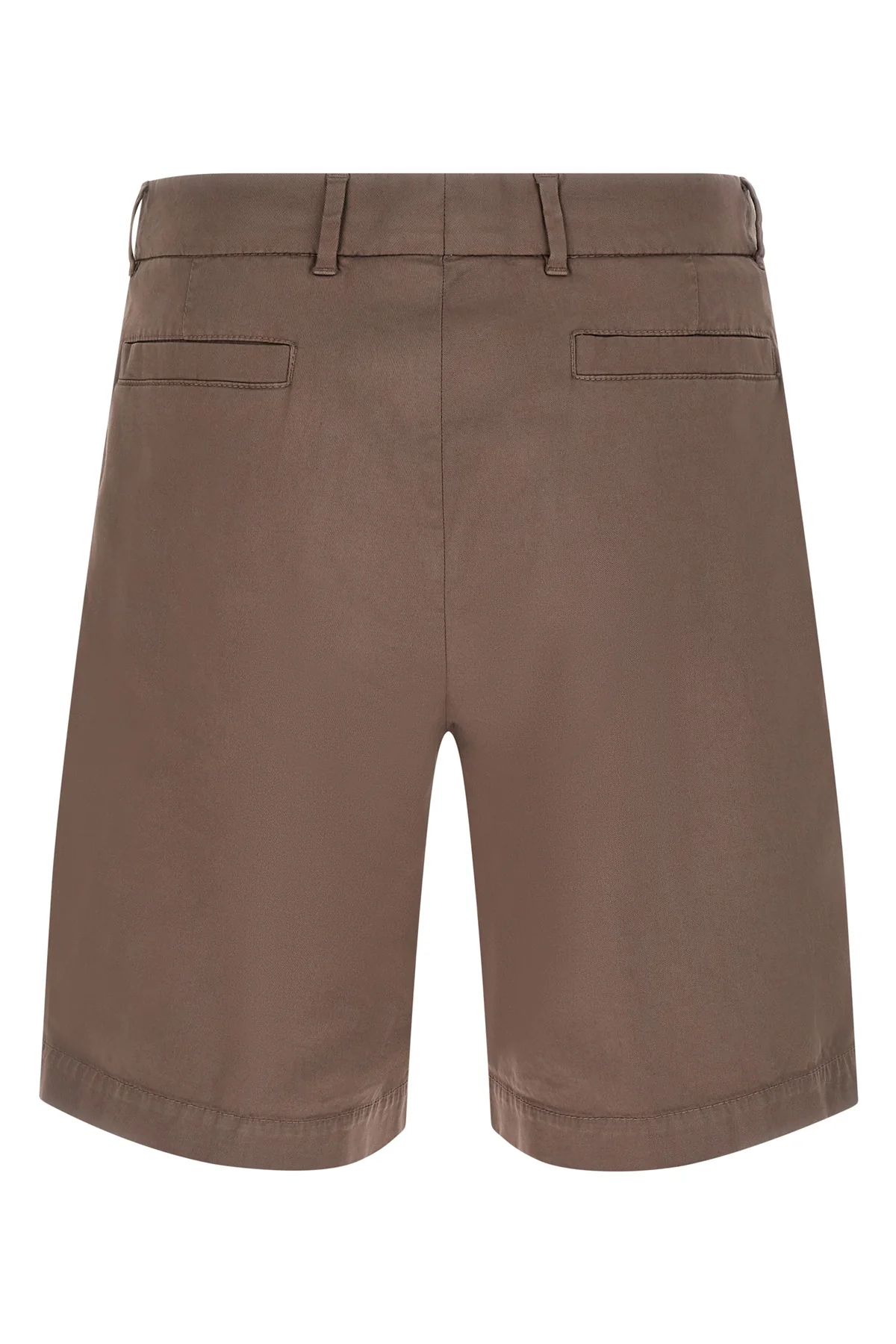 garment-dyed american pima cotton gabardine bermudas