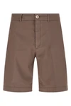 garment-dyed american pima cotton gabardine bermudas