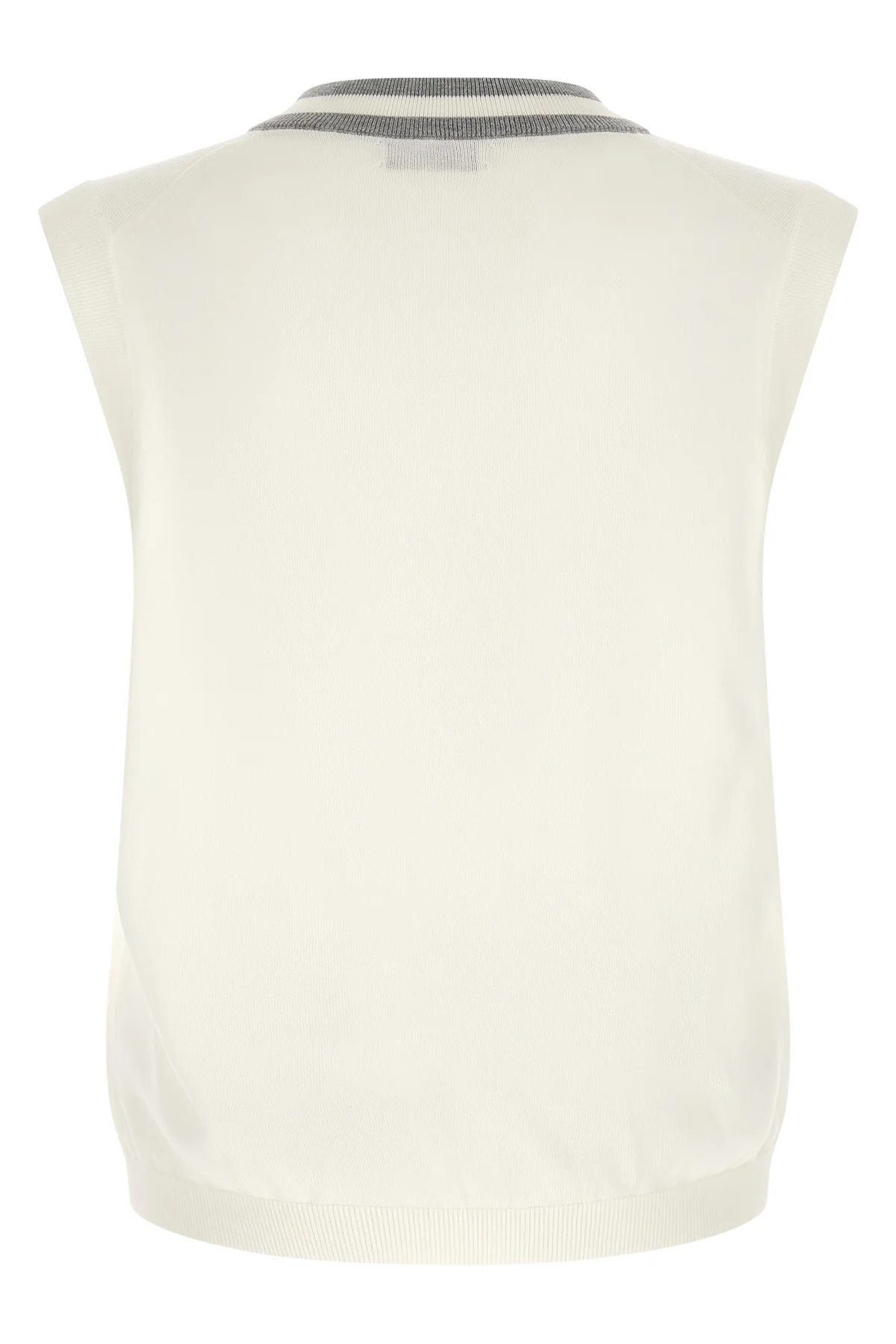 BRUNELLO CUCINELLI L cotton knit vest