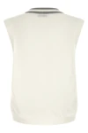 cotton knit vest