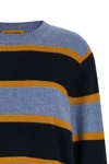 stripe crew striped medium-weight cashmere sweater
