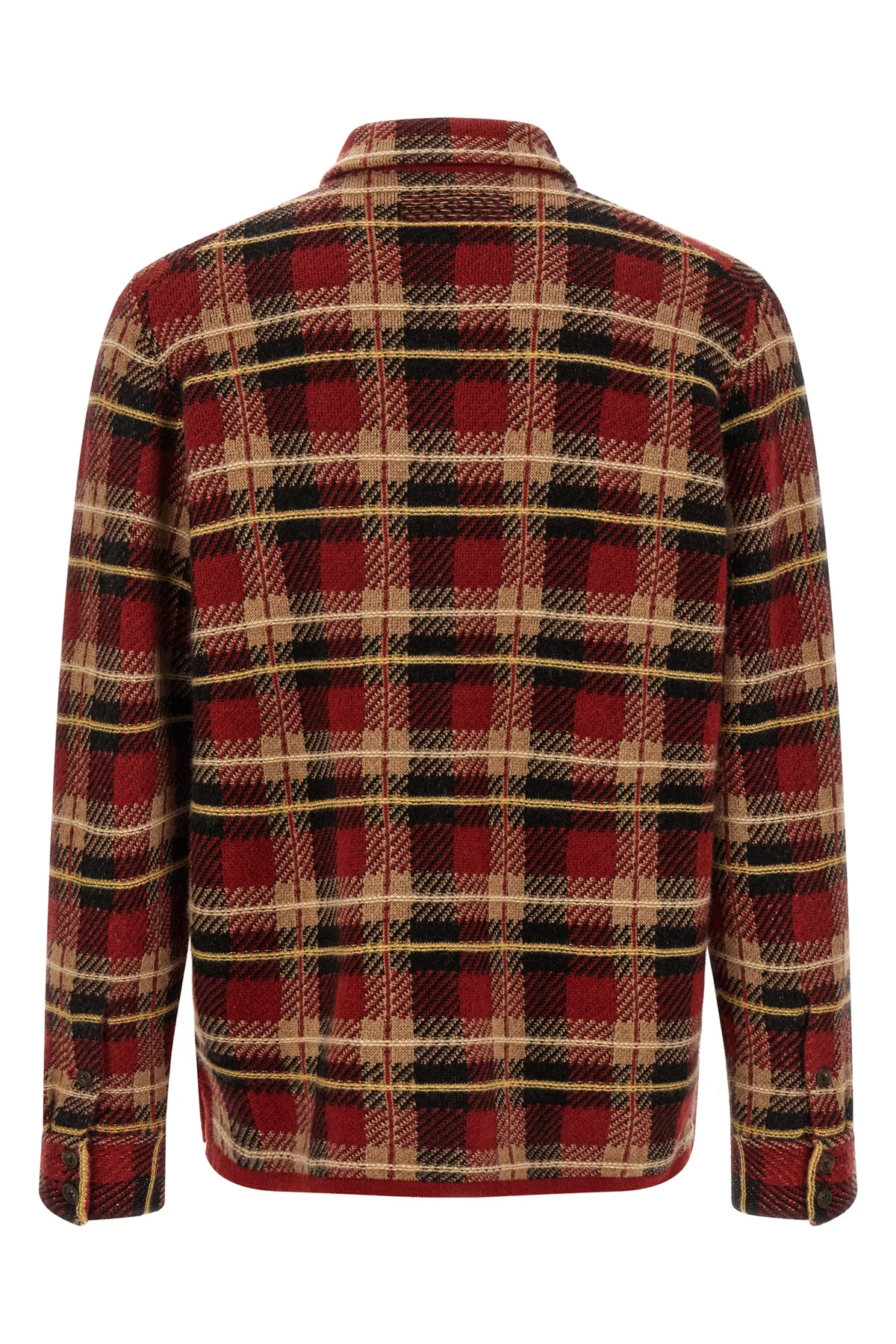 GUEST IN RESIDENCE L the guest in residence plaid work check shirt