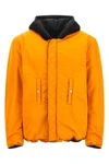 alpha industries x purple reversible bomber jacket in padded cotton canvas and n