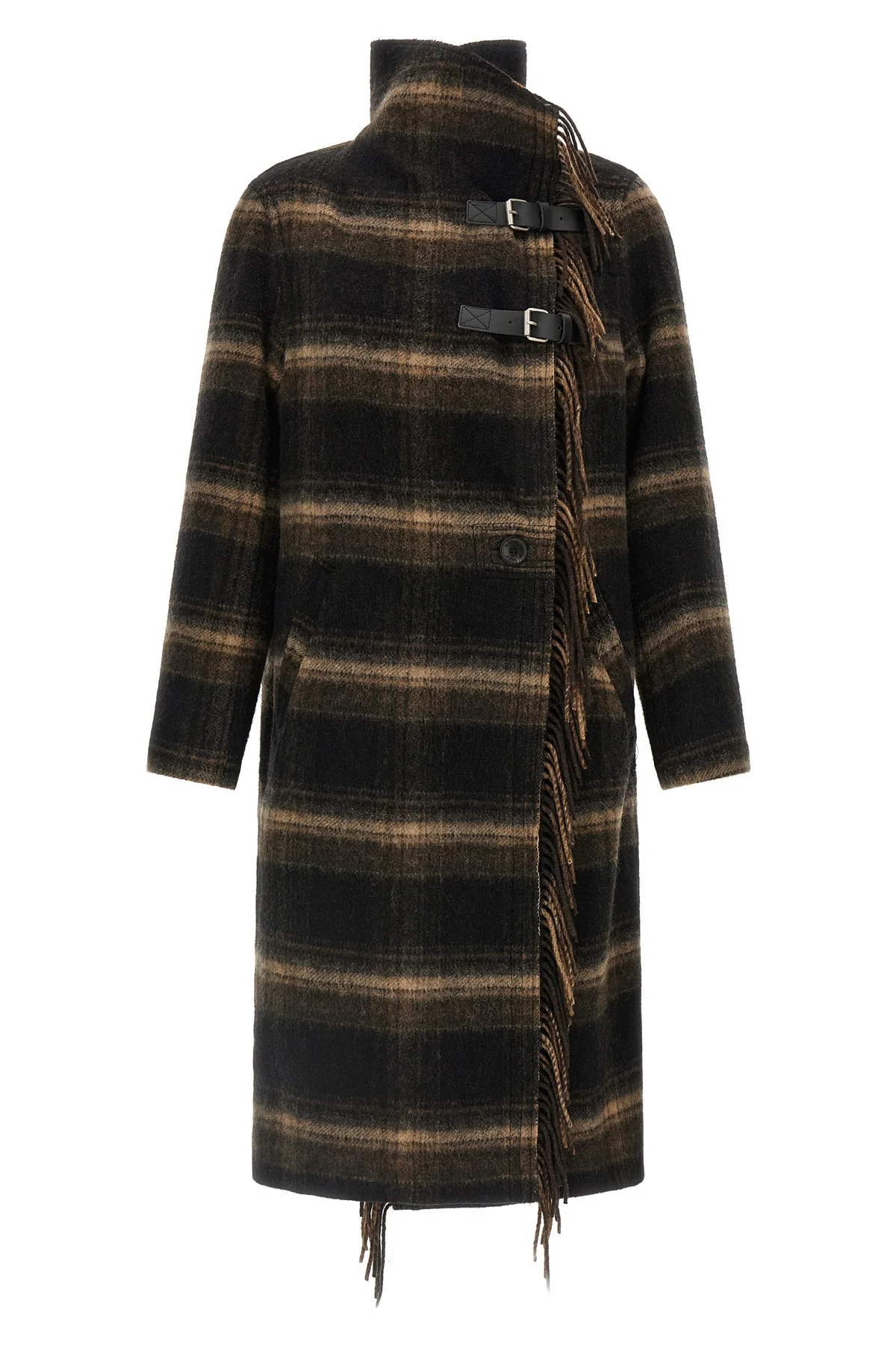 the gihan marant etoile coat redefines the codes of outerwear through a straight