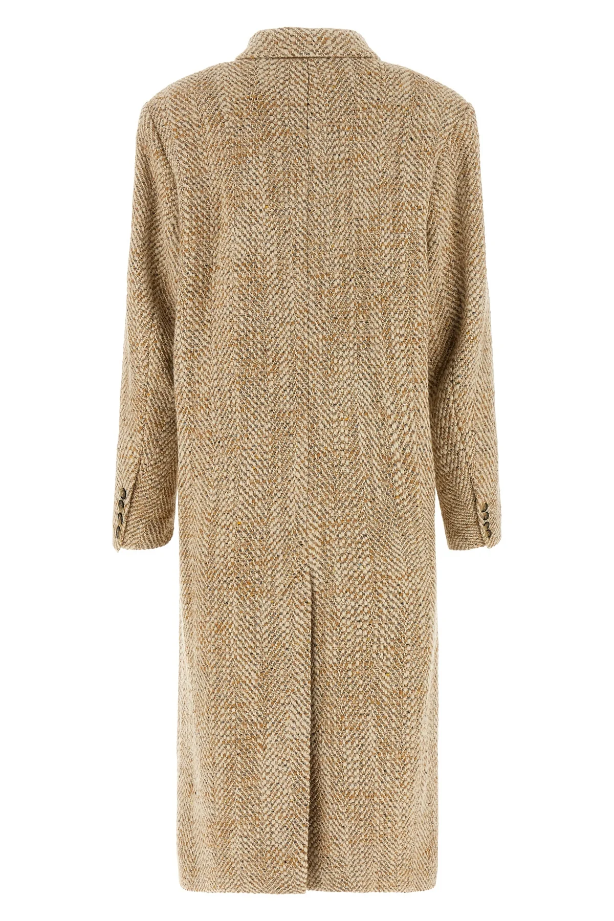 the marant etoile pilda coat defines the codes of tailored outerwear through a s
