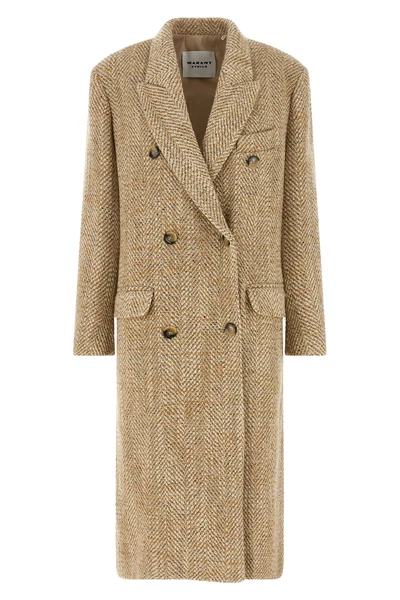the marant etoile pilda coat defines the codes of tailored outerwear through a s