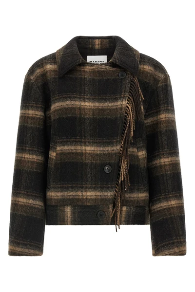 the marant etoile galeane short coat defines a new sartorial perspective throu