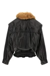the isabel marant valina jacket redefines the codes of outerwear through bold