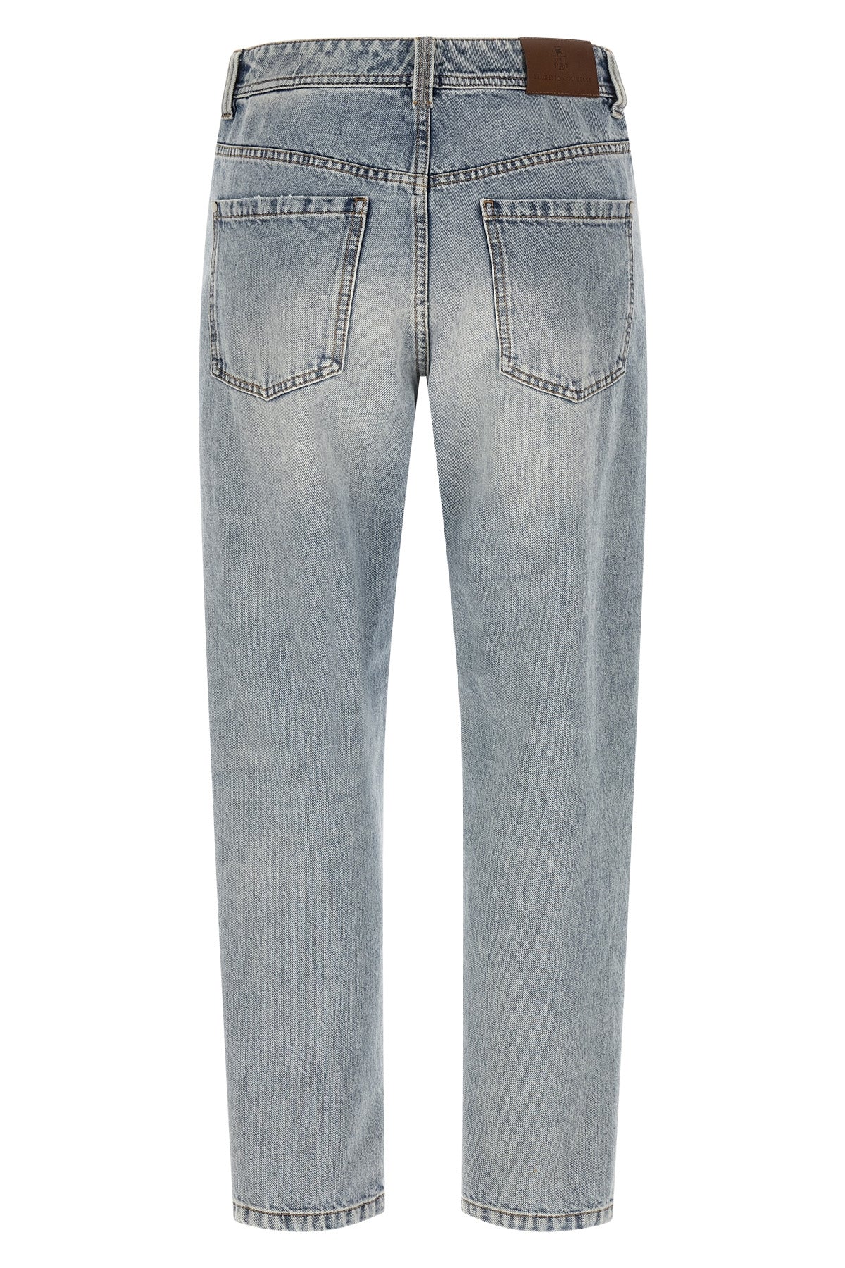 BRUNELLO CUCINELLI 36 baggy tapered authentic denim jeans