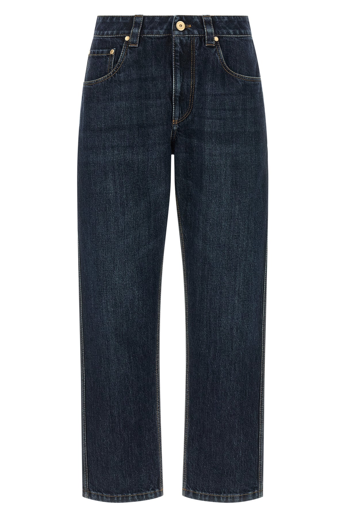 BRUNELLO CUCINELLI 36 stone-washed cotton denim jeans