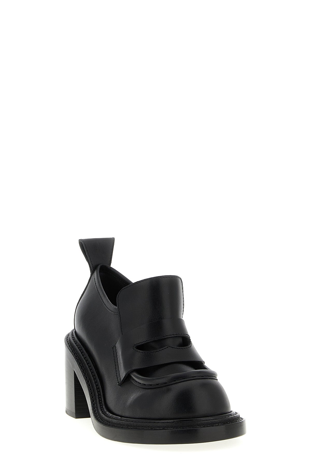MOSCHINO 36 olivia loafers in brushed calfskin