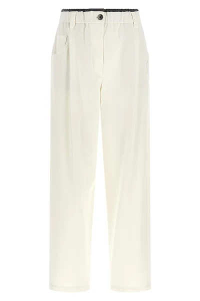 brunello cucinelli trousers redefine the codes of everyday elegance through a re