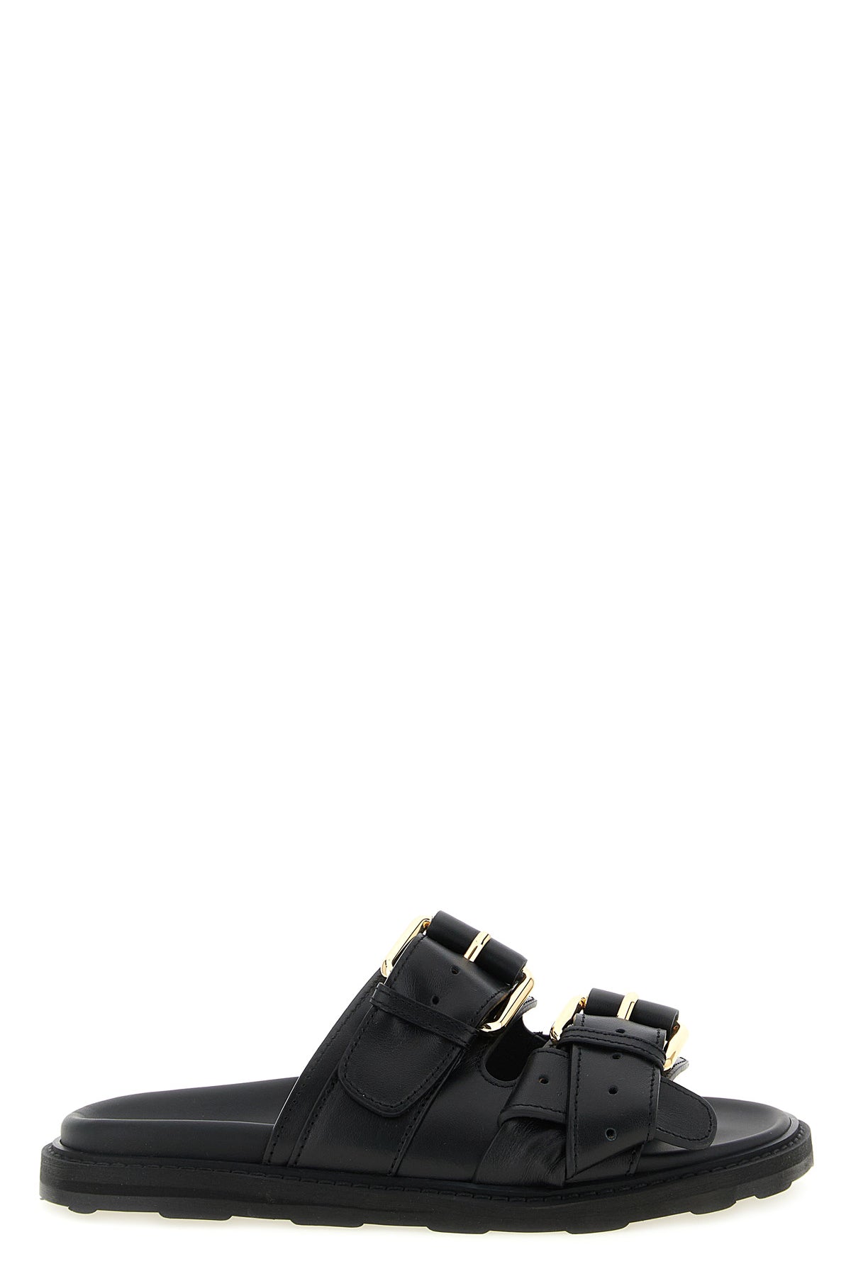 MOSCHINO 36 calf leather sandals