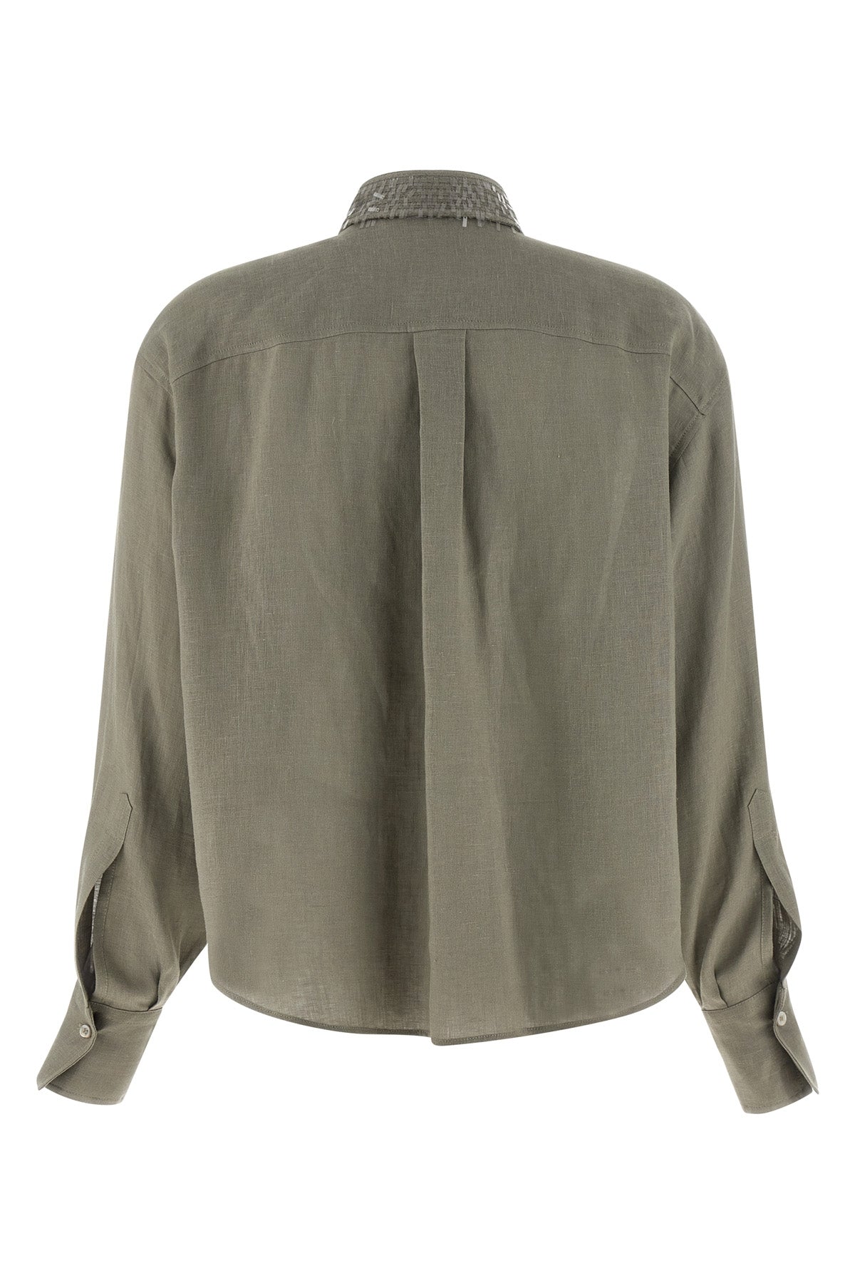 BRUNELLO CUCINELLI M linen shirt