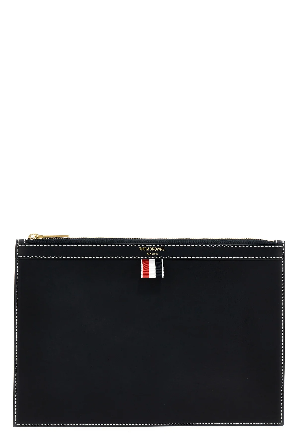 small document pouch in leather