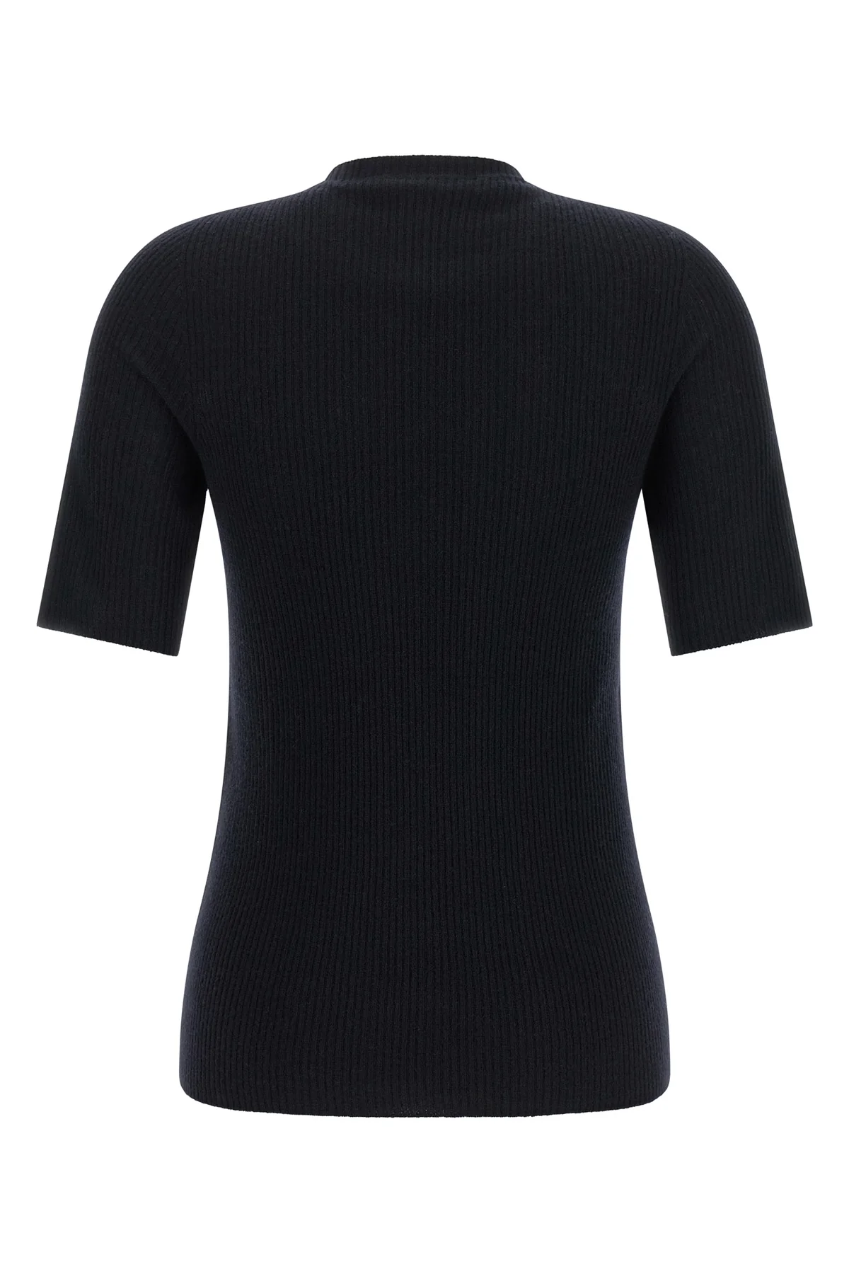 the fabiana filippi knitted t-shirt redefines the concept of essentiality throug