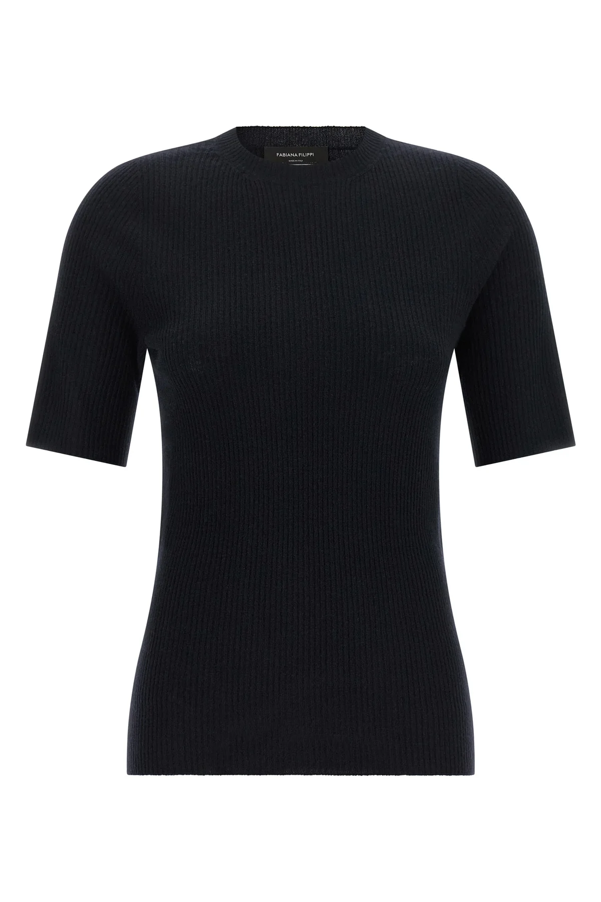 FABIANA FILIPPI 40 the fabiana filippi knitted t-shirt redefines the concept of essentiality throug