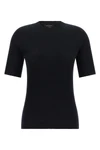 the fabiana filippi knitted t-shirt redefines the concept of essentiality throug