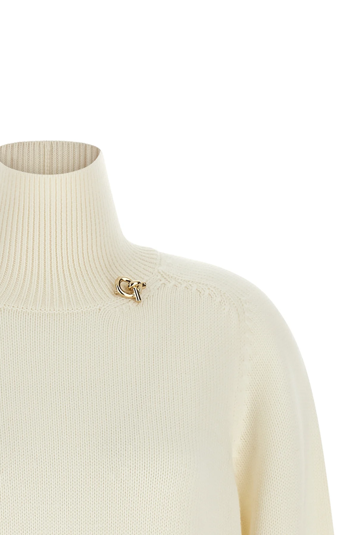 the fabiana filippi sweater sets a new standard in knitwear through a relaxed si
