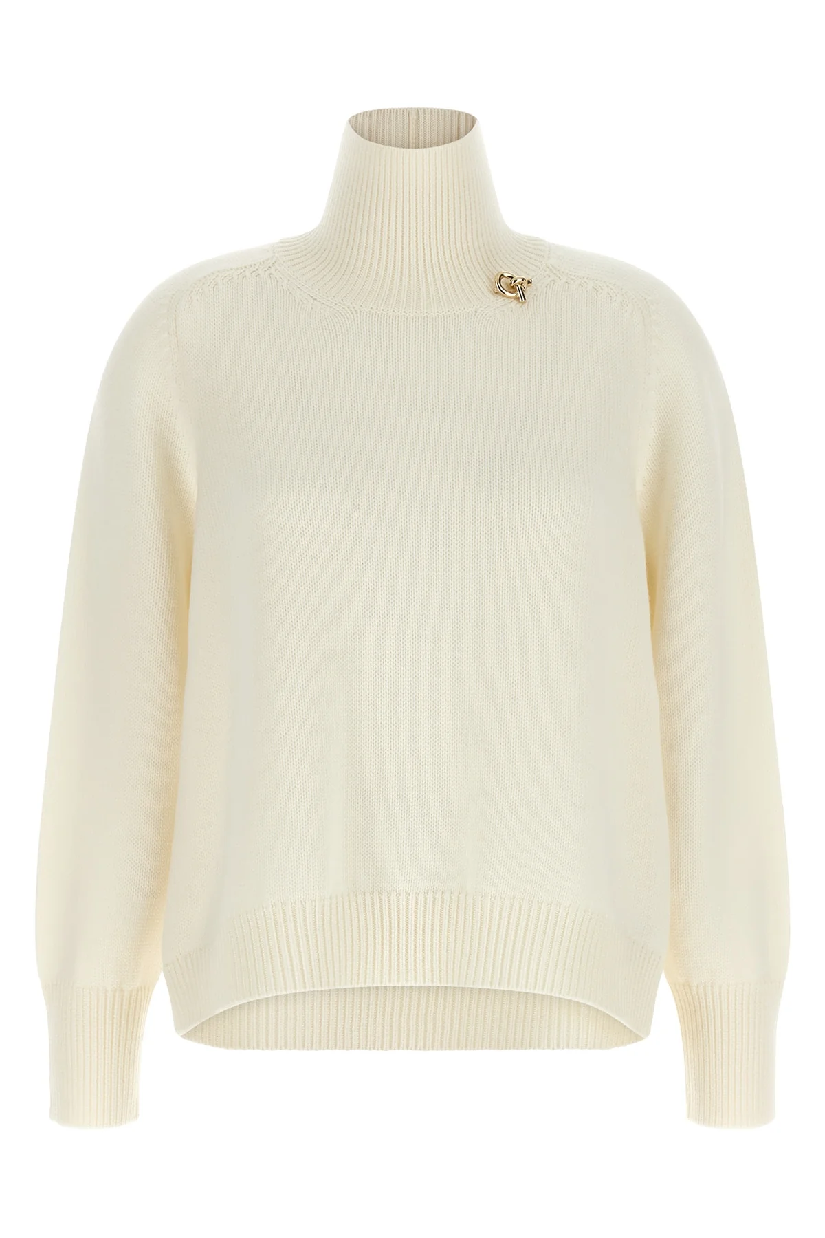 the fabiana filippi sweater sets a new standard in knitwear through a relaxed si