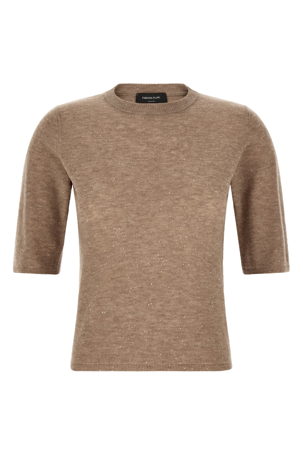 FABIANA FILIPPI 38 the fabiana filippi t-shirt redefines the concept of essential knitwear through
