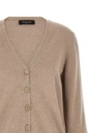 the fabiana filippi cardigan defines essential elegance through a classic v-neck