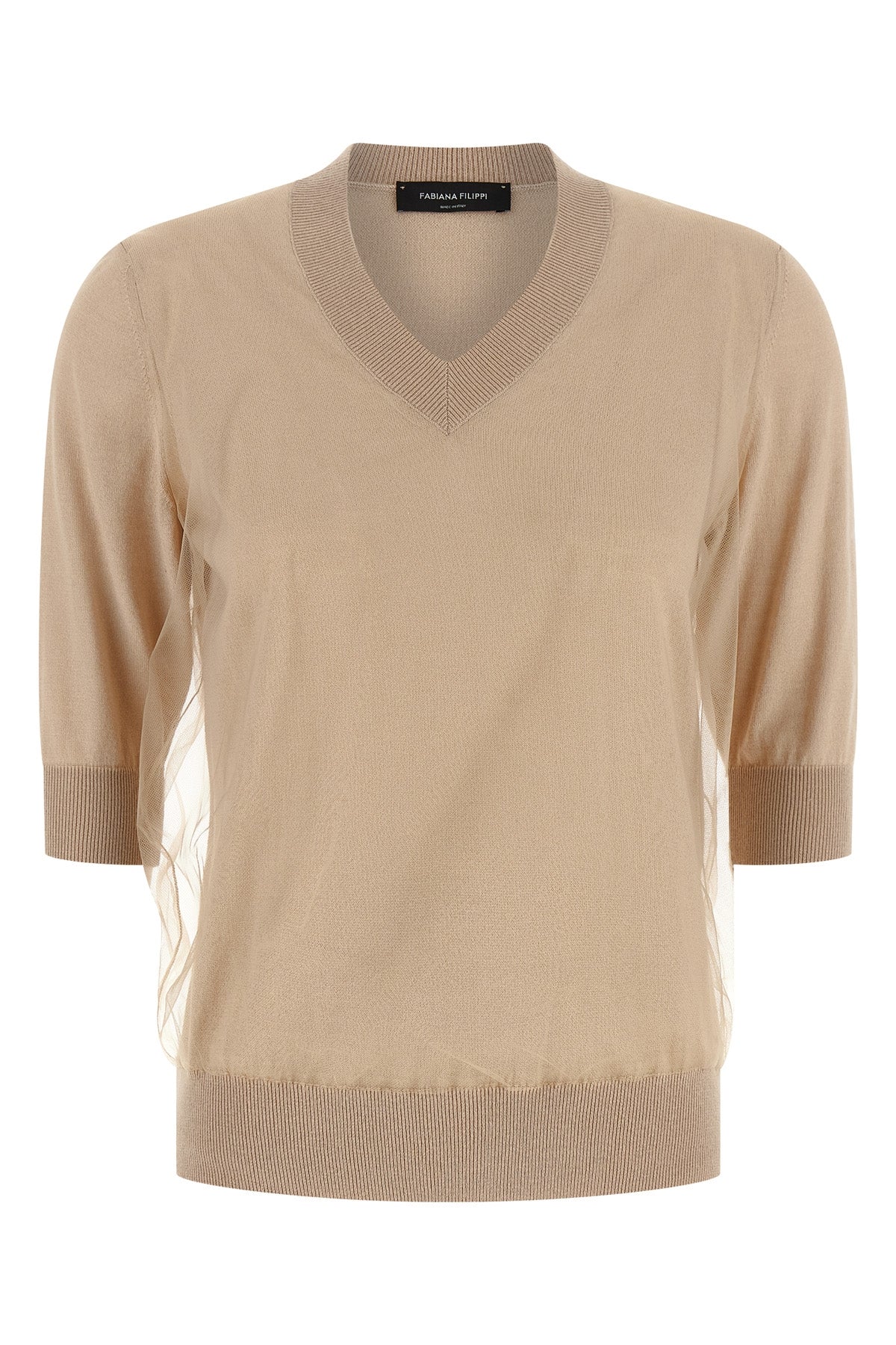 FABIANA FILIPPI 38 virgin wool and cotton blend sweater