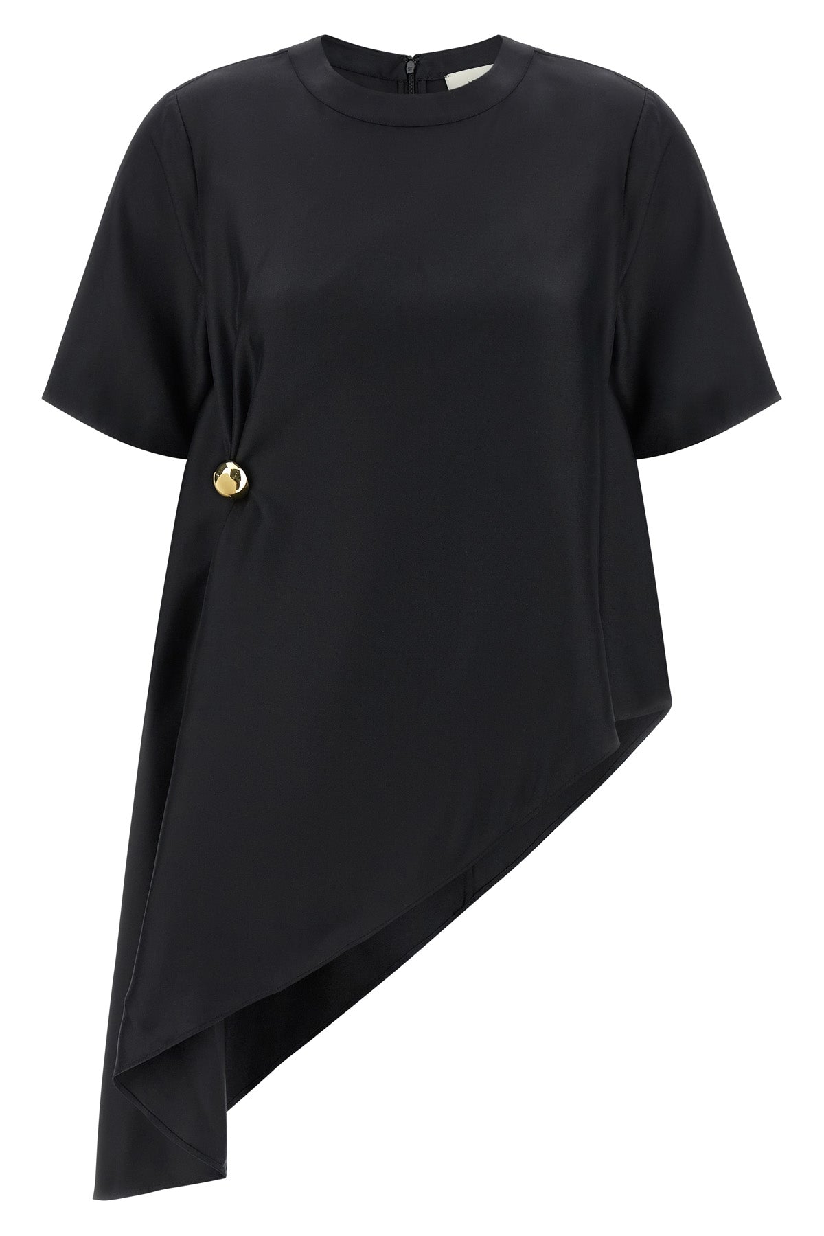 LOULOU DE SAISON M madea silk twill top